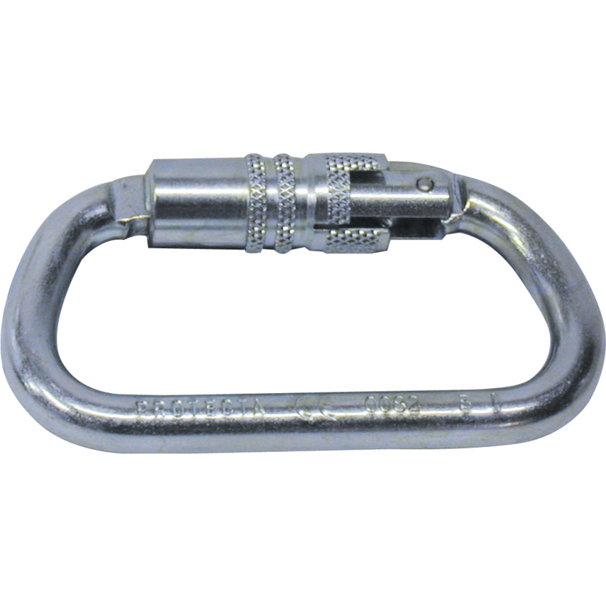 Self-Locking Carabiner 18mm Gate Twist Lock - Mesco